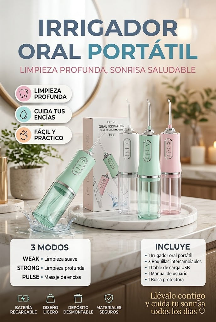 Irrigador Oral Portátil